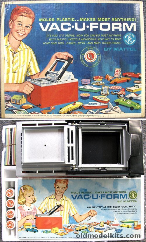 Mattel Mattel Vac-U-Form Machine (Vacuform), 0422 plastic model kit